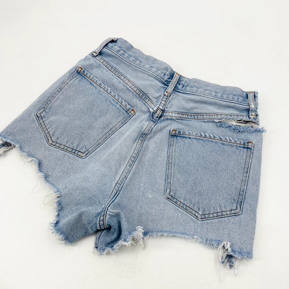 AGOLDE high rise Dee Shorts in Digit - Picture 6 of 7